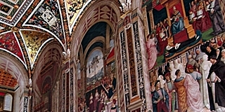 Gli affreschi di Siena