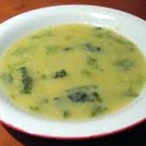 Farinata gialla con cavolo nero