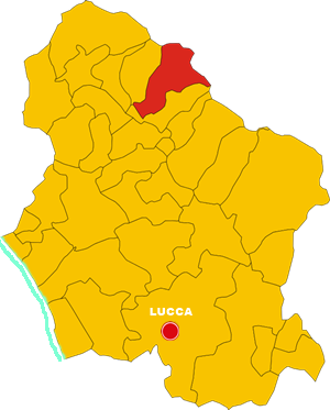 castiglione garfagnana map