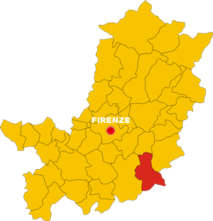 figline e incisa valdarno map