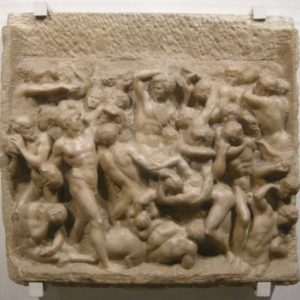 Michelangelo Buonarroti - battaglia dei centauri - casa-museo - Firenze