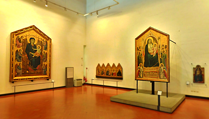 Sala Giotto Galleria degli uffizi