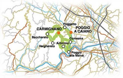 Strada dei vini di Carmignano