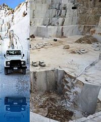 Cave di Marmo in Jeep