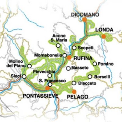 Strada dei vini Chianti Rufina e Pomino
